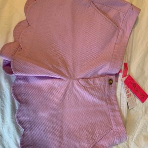 NWT lilly pulitzer lilac buttercup shorts sz 16